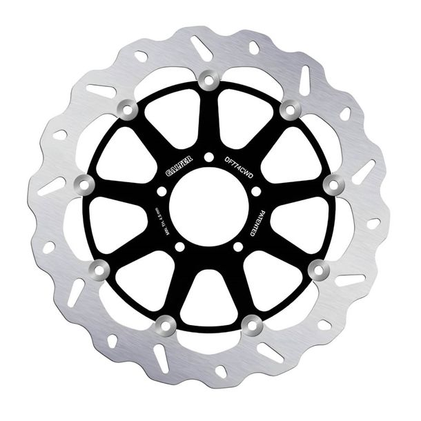 Brake disc Galfer DF774CWD WAVE® with ECE R90 approval, floating front 330x5mm for Ducati R S Streetfighter ABS Panigale V4 Speciale SP Monster 955 - 1299 ccm Year 2007 - 2025