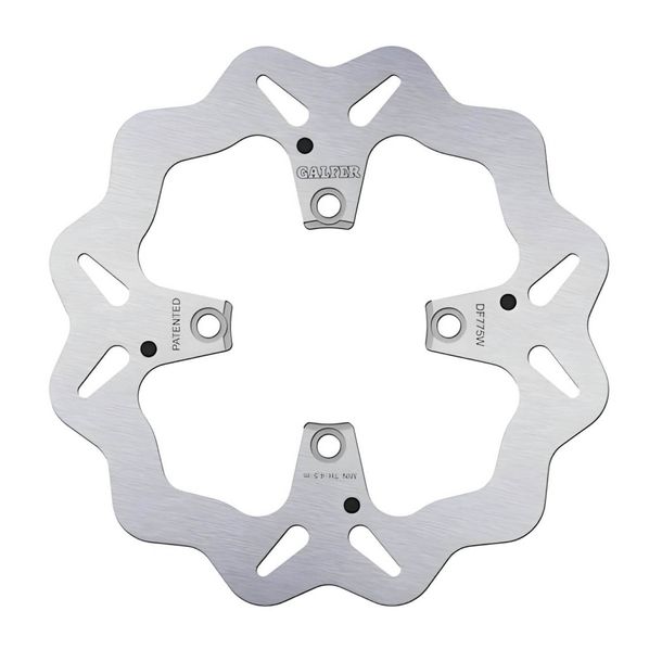 Bremsscheibe Galfer DF775W WAVE® mit ECE R90 Zulassung, starr hinten 245x5mm für Ducati R S Streetfighter ABS Panigale V4 Speciale SP Supersport 937 - 1198 ccm Bj. 2007 - 2023