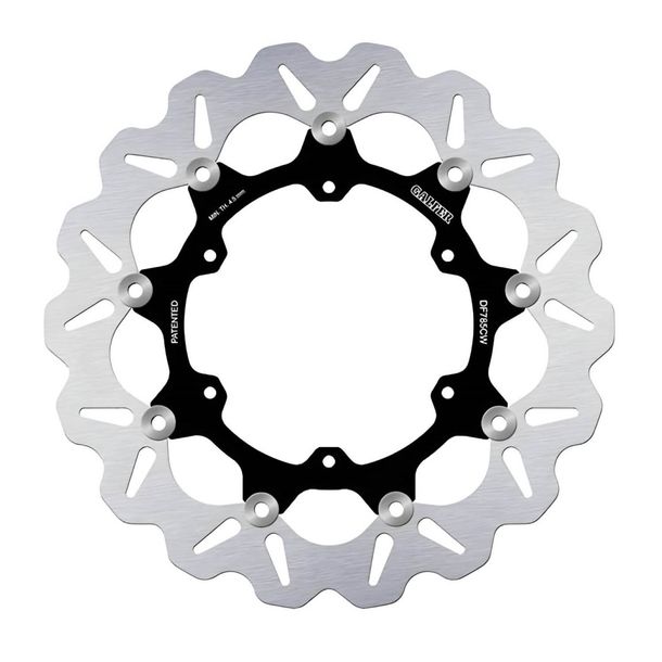 Bremsscheibe Galfer DF785CW WAVE® mit ECE R90 Zulassung, schwimmend vorne 320x5mm (2 benötigt) für KTM Super Adventure R, Husqvarna Supermoto 701 - 1290 ccm Bj. 2008 - 2023