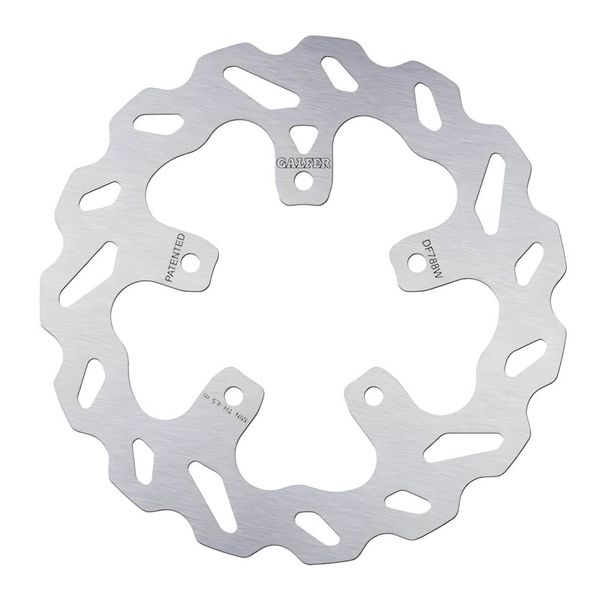 Bremsscheibe Galfer DF788W WAVE® mit ECE R90 Zulassung, starr hinten 240x5mm für KTM Super Duke EVO GT R 1290 - 1390 ccm Bj. 2014 - 2024