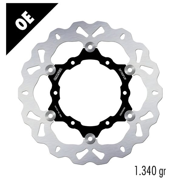 Bremsscheibe Galfer DF793FLW WAVE® mit ECE R90 Zulassung, schwimmend hinten 267x5mm für KTM Adventure R Super 1050 - 1290 ccm Bj. 2008 - 2023