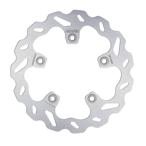 Bremsscheibe Galfer DF798W WAVE® mit ECE R90 Zulassung, starr hinten 240x4mm für KTM Duke R, Husqvarna Vitpilen Supermoto Svartpilen 690 / 701 ccm Bj. 2007 - 2019