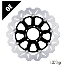 Remschijf Galfer DF807CW WAVE® Complete met ECE R90 goedkeuring, zwevend voor 320x4,5mm (2 vereist) voor Ducati Monster S ABS Multistrada Granturismo Hyperstrada Diavel Carbon bouwjaar 2009 - 2025