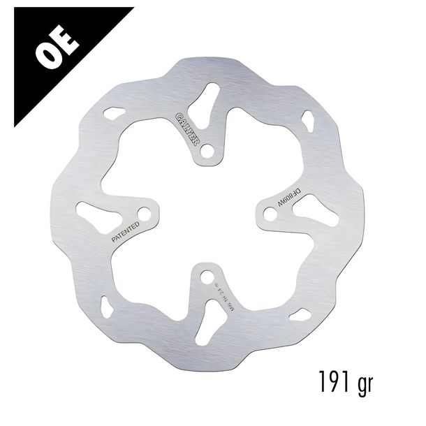 Bremsscheibe Galfer DF809W WAVE® mit ECE R90 Zulassung, starr hinten 150x2,9mm für Gas TXT 2 Pro Racing Replica, TRS One Vertigo Combat Vertical Trial GP Honda 4RT Montesa Bj. 2001 - 2025