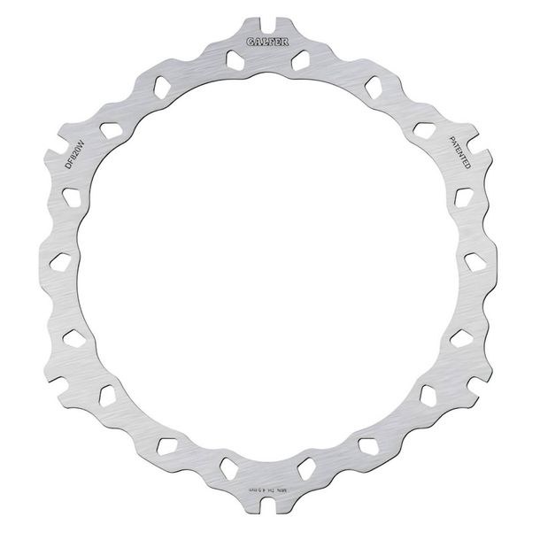 Bremsscheibe Galfer DF820W WAVE® mit ECE R90 Zulassung, starr vorne 375x5mm für Buell X1 Lightning XB12XT i Ulysses XB 9 S F 12 R Fireboldt SX City X XB12X 984 / 1200 ccm Bj. 2002 - 2010