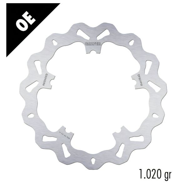 Bremsscheibe Set Galfer 2x DF821PW WAVE® mit ECE R90 Zulassung, starr vorne 300x5mm für Harley Davidson FXDL Dyna Low Rider FXDLS S VRSCA V-Rod VR1 VRSCAW VRSCB VRSCDX Night-Rod Bj. 2004 - 2019
