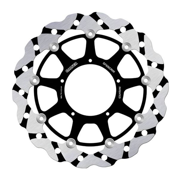 Remschijf Galfer DF826CRWI WAVE® Racing Grooved Right met ECE R90-goedkeuring, zwevend voor 320x5mm voor Aprilia SXV 450 / 550 ccm Bouwjaar 2006 - 2015