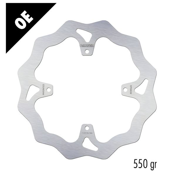 Bremsscheibe Galfer DF840W WAVE® mit ECE R90 Zulassung, starr hinten 240x4mm für TM EN F 125 - 660 ccm Bj. 2015 - 2024
