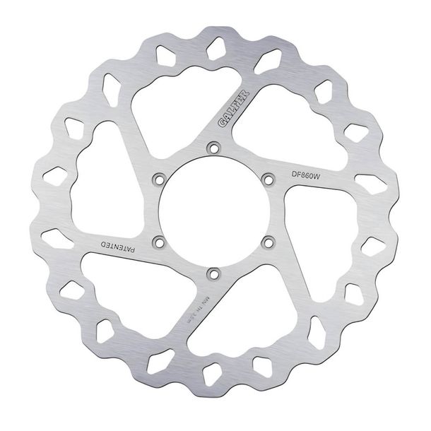 Remschijf Galfer DF860W WAVE® met ECE R90-goedkeuring, stijf voor 300x4mm voor Motorhispania MH10 LC Pro Enduro MH7 KN2 RX R, Aprilia RS4 i.e. 50 / 125 ccm