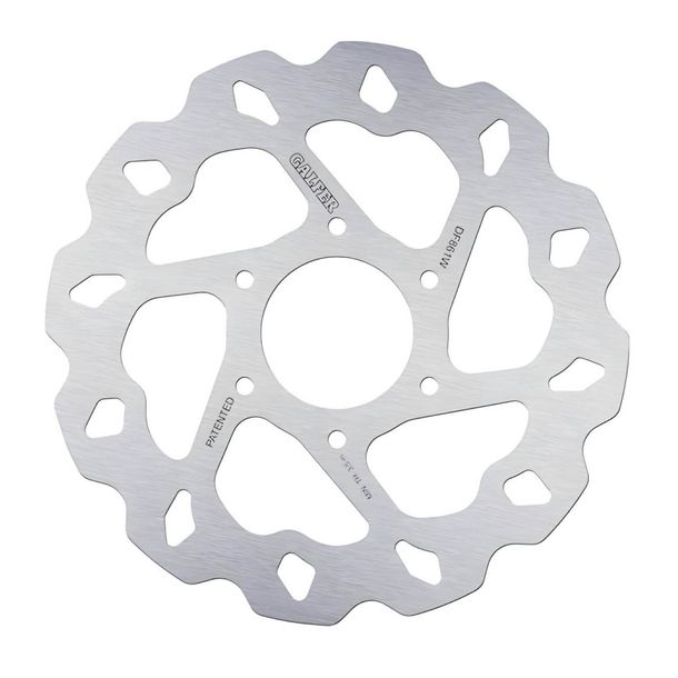 Remschijf Galfer DF861W WAVE® met ECE R90-goedkeuring, stijf achter 220x4mm voor Motorhispania MH10 LC Pro Enduro MH7 RYZ R Urban Bike KN2 RX MH, Aprilia RS4 i.e. 50 / 125