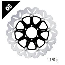 Bremsscheibe Galfer DF870CW WAVE® Complete mit ECE R90 Zulassung, schwimmend vorne 300x4,5mm (2 benötigt) für Ducati Multistrada Monster S2R Dark 620 / 800 ccm Bj. 2002 - 2007