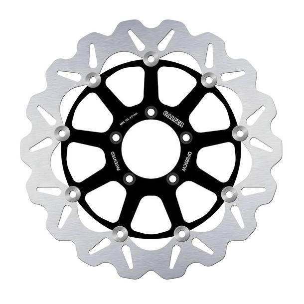 Remschijf Galfer DF880CW WAVE® met ECE R90-goedkeuring, zwevend voor 320x4,5mm (2 vereist) voor Ducati Monster S ABS Superbike Streetfighter S4R Testastretta Evo Panigale Bouwjaar 2003 - 2024