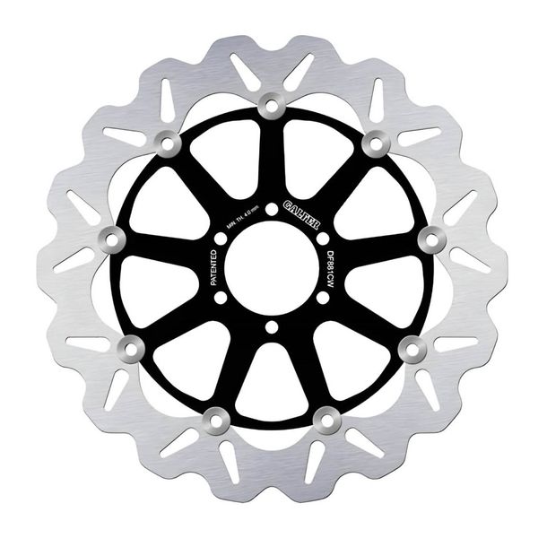 Bremsscheibe Galfer DF881CW WAVE® mit ECE R90 Zulassung, schwimmend vorne 320x4,5mm (2 benötigt) für Benelli TRE K Amazonas 1130 ccm Bj. 2006 - 2015