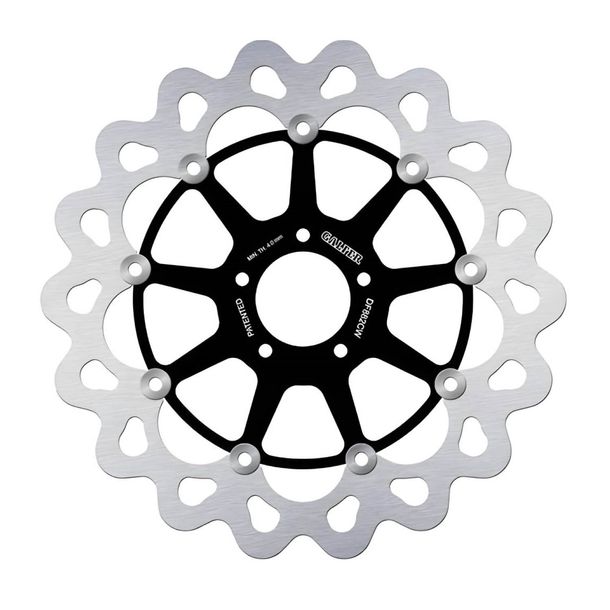 Disco freno Galfer DF882CW WAVE® con approvazione ECE R90, flottante anteriore 340x5mm per Buell X1 Lightning M2 Cyclone S3 Thunderbolt 1200 ccm Anno 1996 - 2010