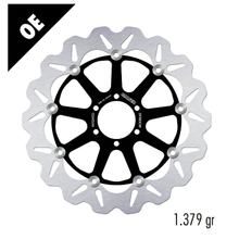 Disco de travão Galfer DF883CW WAVE® Complete com ECE R90 homologação, flutuante dianteiro 320x4,5mm para BMW G X Moto 650 ccm ano 2007 - 2012