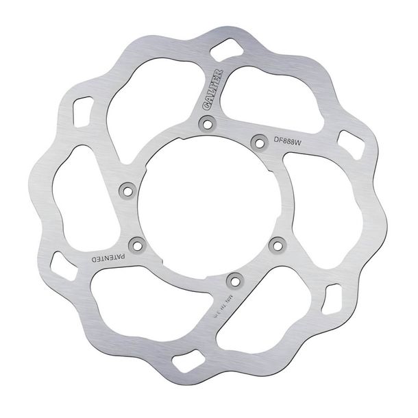 Brake disc Galfer DF888W WAVE® with ECE R90 approval, rigid front 280x3,5mm for Derbi Senda Cross City Terra Adventure, Motorhispania MH10 LC Pro Enduro Mulhacen Cafe RYZ