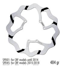 Brzdový kotouč Galfer DF014RWS WAVE® Oversize Grooved s ECE R90 homologací, pevné vpředu 270x3mm pro Honda CR R CRF X, HM CRE F 125 - 500 ccm rok 1995 - 2015