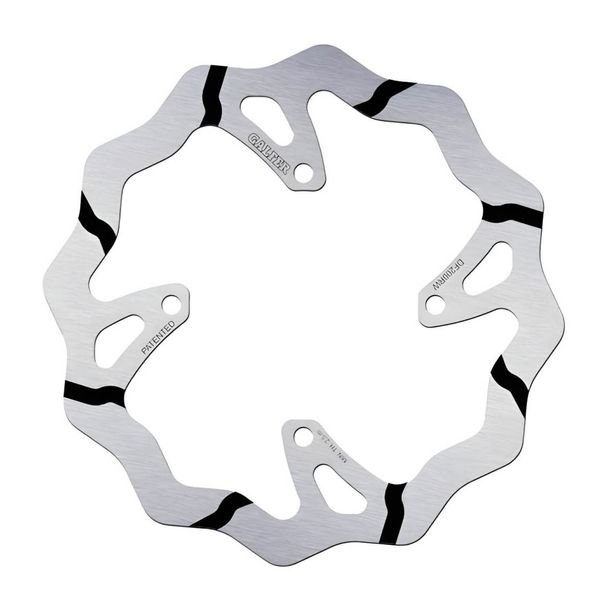 Remschijf Galfer DF200RW WAVE® Racing Grooved met ECE R90-goedkeuring, stijf voor 250x3mm voor Kawasaki KLX R KX F 125 - 450 ccm Bouwjaar 2003 - 2024