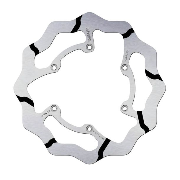Bremsscheibe Galfer DF301RW WAVE® Racing Grooved mit ECE R90 Zulassung, starr vorne 250x3mm für Suzuki RM, Yamaha WR F YZ 426 125 - 450 ccm Bj. 1985 - 2017