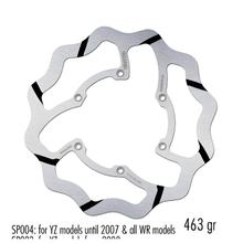 Disco de travão Galfer DF301RWS WAVE® Oversize Grooved com ECE R90 homologação, rígido dianteiro 270x3mm para Suzuki RM, Yamaha WR F YZ 426 125 - 450 ccm ano 1985 - 2017