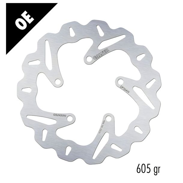 Bremsscheibe Galfer DF504W WAVE® mit ECE R90 Zulassung, starr vorne 220x4mm für Suzuki FL SDW Address, Yamaha BWS XC Cygnus X 125 ccm