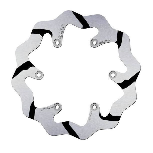 Bremsscheibe Galfer DF607RW WAVE® Racing Grooved mit ECE R90 Zulassung, starr hinten 220x4mm für Gas MC F, Husaberg FE Husqvarna FC TC TE KTM Duke EGS EXC Sixdays 85 - 650