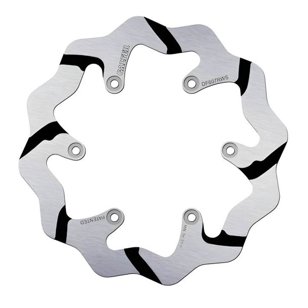Bremsscheibe Galfer DF607RWS WAVE® Racing Oversize Grooved starr hinten 240x4mm für Gas MC F, Husaberg FE Husqvarna FC TC TE KTM Duke EGS EXC Sixdays