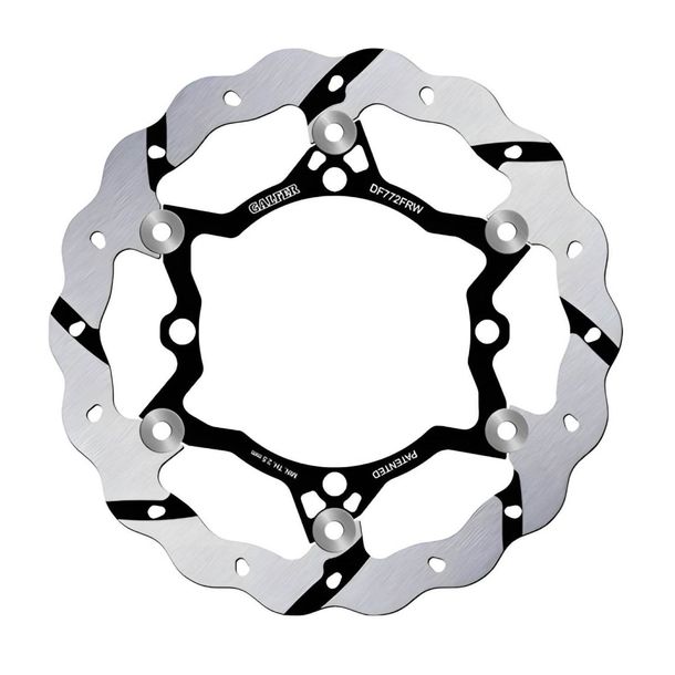 Brake disc Galfer DF772FRW WAVE® Racing Grooved with ECE R90 approval, floating front 270x3mm for Sherco SE 2.5 i R Sixdays 3.0 Factory 5.1 250 - 510 ccm Year 2012 - 2015