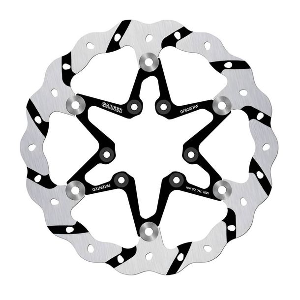 Brake disc Galfer DF828FRW WAVE® Racing Grooved with ECE R90 approval, floating front 270x3mm for TM EN F MX 85 - 660 ccm Year 1999 - 2024