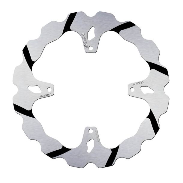 Disco de freno Galfer DF829RW WAVE® Racing Grooved con homologación ECE R90, rígido trasero 243x4mm para TM EN MX 125 - 660 ccm Año 1999 - 2014