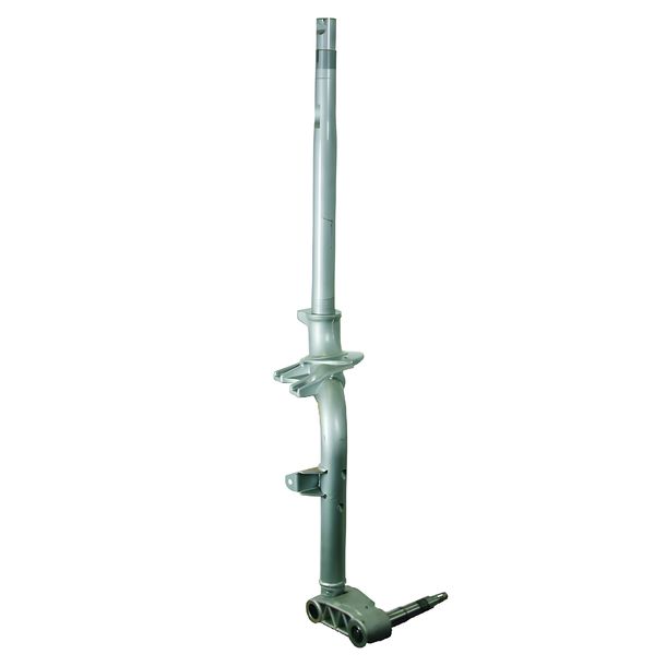 Steering column with swingarm Ø axle: 20mm Ø steering tube: 36mm steering lock: Halbmond RMS for Vespa PX80E Lusso / PX100 / PX125E Lusso / PX 98 / MY / 11 uvm.