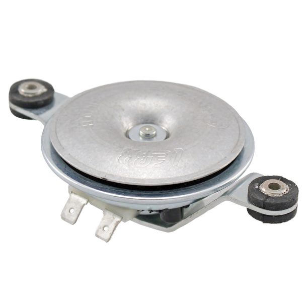 Horn Ø 72 mm Fitting: 2 hole Volt: 12 DC gray RMS for Vespa PK50-125S Automatica / P80-150X / PX80-200E / Lusso / 98 / MY / 11