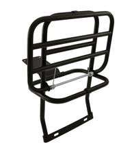 Bagagerek achteraan zwart bagagerek: 38x25cm opvouwbaar RMS voor Vespa PX80-200/PE/Lusso/T5 Classic