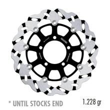 Remschijf Set Galfer DF184CRWI & DF184CRWD WAVE® Grooved met goedkeuring, zwevend voor 300x5mm voor Kawasaki KLZ Versys Z SX R SE KLE ZX-10R 150 - 1000 ccm
