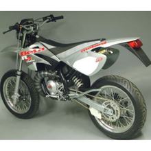 Uitlaatdemper Arrow Titan Rond met goedkeuring voor Beta RR Enduro / Supermoto 50 ccm