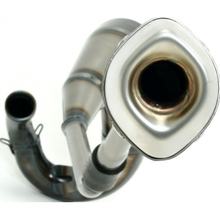 Arrow 2-T Enduro front muffler with approval for Derbi Senda DRD SM Racing Ltd Edition 50 cc