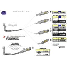 Endschalldämpfer Arrow Race-Tech Aluminium Dark, Edelstahl-Endkappe mit Zulassung für Suzuki GSX R 1000 ccm Bj. 2012 - 2013