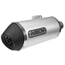 Arrow Race-Tech aluminium achterdemper met zwarte eindkap met goedkeuring voor Vespa Primavera 3V 125 ccm