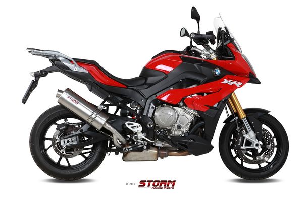 Storm SLIP-ON échappement en acier inoxydable ovale avec ABE