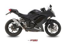 Tempête d'échappement en acier inoxydable GP SLIP-ON avec ABE