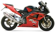 Exhaust Storm BOLT-ON oval stainless steel with ABE