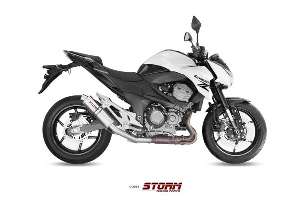 Exhaust Storm SLIP-ON GP stainless steel with ABE