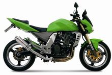 Výfuk Storm 2x SLIP-ON GP nerezová ocel s ABE pro Kawasaki Z 1000 ccm Bj. 2003 - 2006