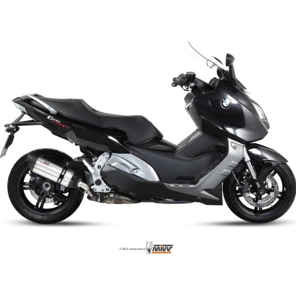 Exhaust system Mivv SLIP-ON stainless steel with carbon cap Suono Sport