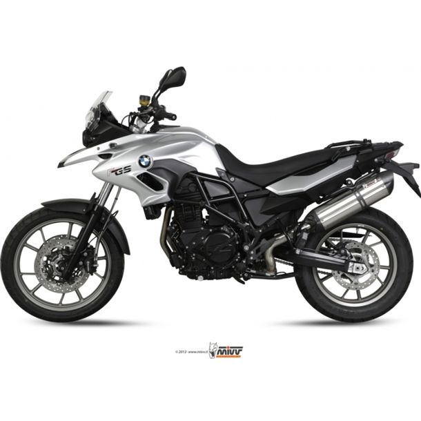 Exhaust system Mivv SLIP-ON stainless steel with carbon cap Suono Sport