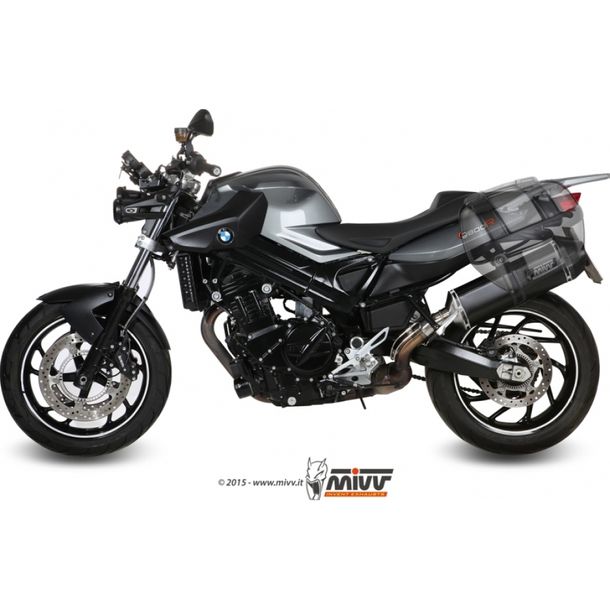Exhaust system Mivv SLIP-ON stainless steel black Speed ​​Edge Sport