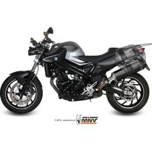 Výfuková soustava Mivv SLIP-ON nerezová ocel černá Speed Edge Sport pro BMW F R 800 ccm Bj. 2009 - 2016