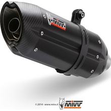 acero en el talón de escape Mivv negro Suono Sport