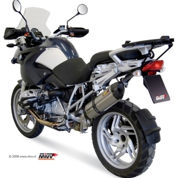 Exhaust system Mivv SLIP-ON stainless steel with carbon cap Suono Sport