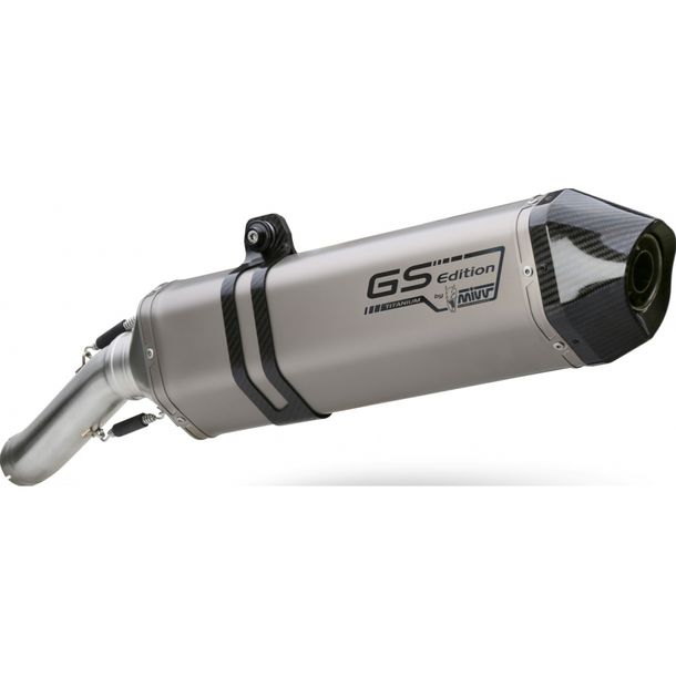 Echappement Mivv titane SLIP-ON avec bouchon de carbone Speed ​​Edge Sport